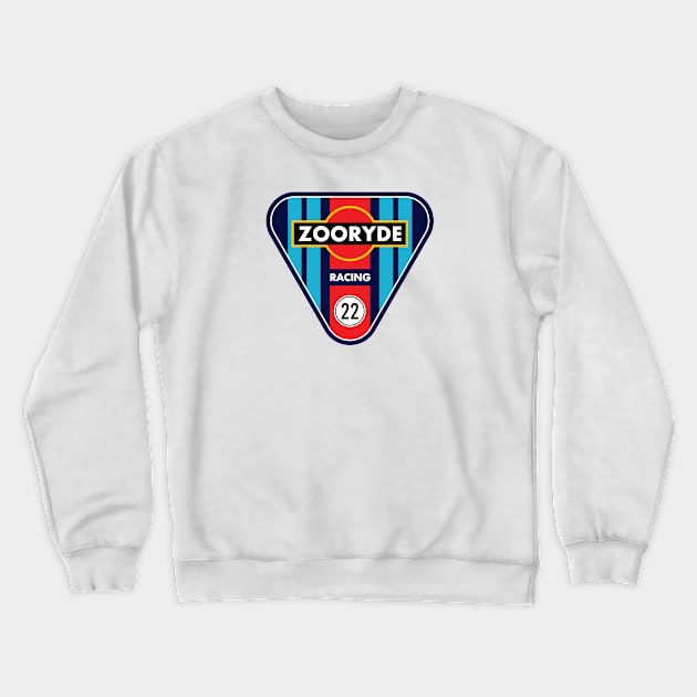 Racing Spirit Crewneck Sweatshirt by ZOO RYDE